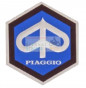 Scudetto Logo-Kamm-Aufkleber Hexagon 42mm Piaggio Grande
