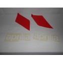 autocollants de la série d'origine Aprilia AF réservoir 1 50 Cc Blanc