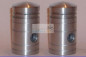 Couple pistons ISO 125 Bicilindrico second series 1954 GT pin 14 Ø 38.4