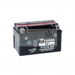 Yuasa Batteria Ytx7A-Bkymco Agility R16 4T E3 (C20000) 125 08/15 Sin Kit De Ácido