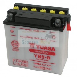 Yuasa Yb9-B Batería Piaggio Skipper Lx 125 98/99 Sin Kit De Ácido