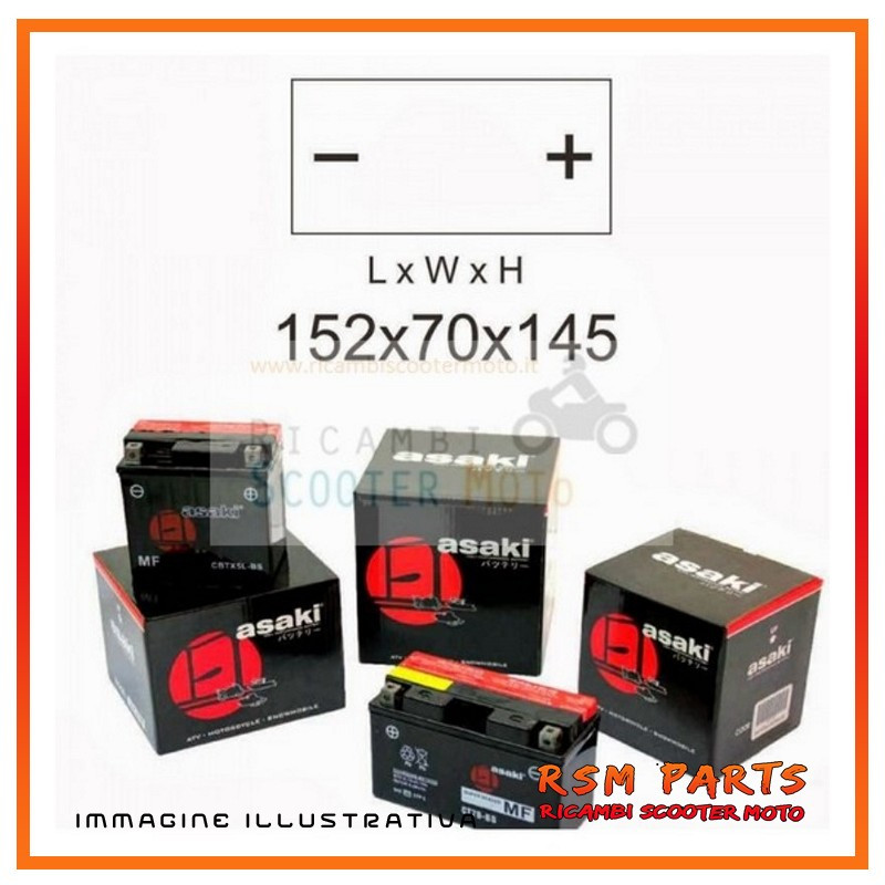 Battery Asaki Ct14B-Bs equivalent Yt14B-Bs 998 Ducati R 2003 999 Max 79% price OFF