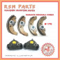 Kit brake shoes 4 and rear cylinders JDM