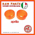 Coppia Plastica gemma Indicatore Freccia Aprilia SR 125 150