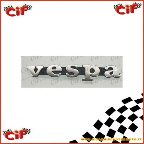 plaque écrite Vespa PX80 E 2T 1981-1983 Shield avant