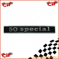 Plate Special Part 50 hinten Vespa S 50 2T 1963-1984