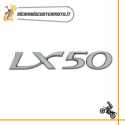 Placa Letrero cófano para Piaggio Vespa LX 50