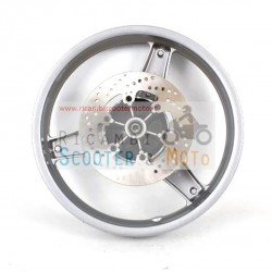 Circle Front Wheel Integral Malaguti Ciak Master 125 150 200 Silver