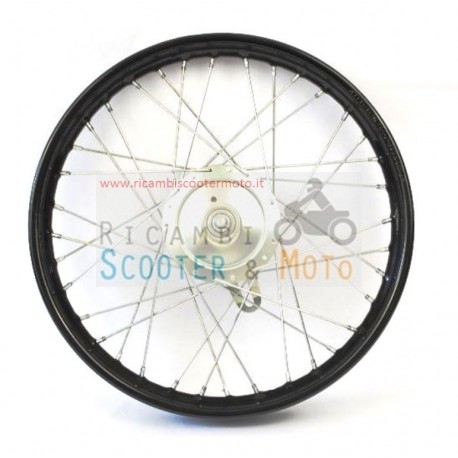 Circle Front Wheel 15 15 Section 36F Malaguti Grizzly 12 Black