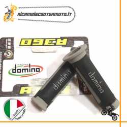 Coppia manopole standard Domino Moto Antracite Grigio