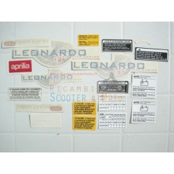 stickers autocollants série originale Aprilia Leonardo 125 96-98