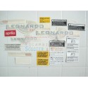 stickers autocollants série originale Aprilia Leonardo 125 96-98