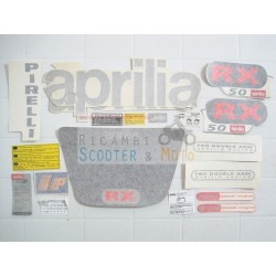 Adhesivos de la serie de pegatinas de Orange originales Aprilia RX 50 Enduro MX 50