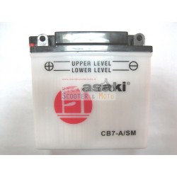 Battery Asaki Cb7-A 12V 8A Without Acid Kit