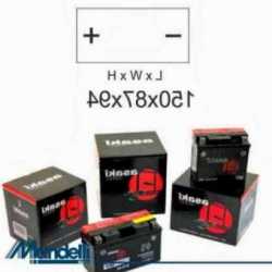 Batterie Cbtx7A-Hotes Scelle Kymco Super 8 50 2007 Sans Kit Acide