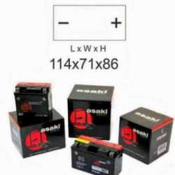 Batterie Cbtx4L-Bs Versiegelt Ktm Sx 350 F 2010-2015 Ohne Säure-Kit
