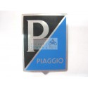 Nameplate Emblem Frieze Piaggio Genova Period Aluminum