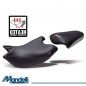 Siège Chauffant Confort Noir / Gris / Rouge Honda Nc 700 X 2012-2014