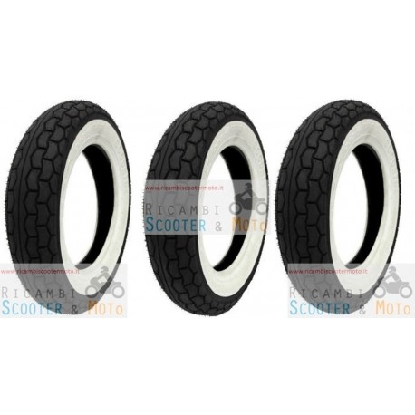 Kit 3 Tire Tire White Band 3 00 10