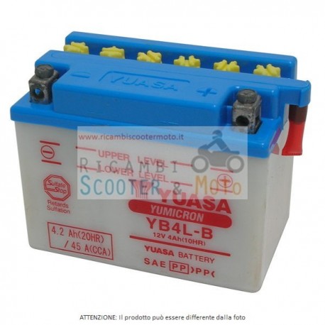 Batterie Yuasa Aprilia Rallye Air Dt 50 95/99 Sans Kit Acide