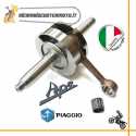 Crankshaft Piaggio APE TM P703-P703V, FL2 220 1984-2005 Made Italy