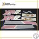 Serie decalco adesivi fianchetti per rosso Originale GILERA XR2 125 Marathon