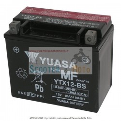 Battery Adly Crusader 4T 150 From 09 Without Acid Kit