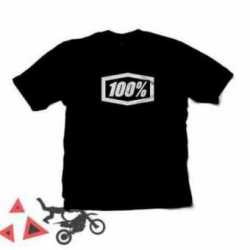 T-Shirt 100% Essential Nera Varie Misure Originale