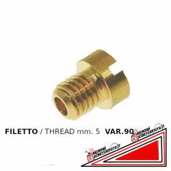 Jet variator 90 type small thread 5 mm for carburetors