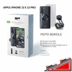 Supporto smartphone telefono cellulare moto bundle Apple IPHONE 12 e 12 PRO
