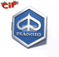Scudetto logo esagonale ad incastro Vespa PK PX PE PK XL 50 125 150 200