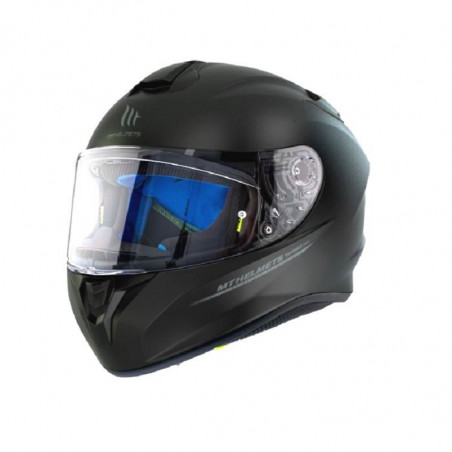 Full Face Helmet MT Helmets Targo Solid A1 Matt Black