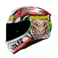 Casco Integrale MT Helmets Targo Joker A0 Gloss Bianco Perlato