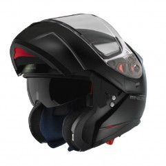 Casco Modulare MT Helmets Atom SV Solid Gloss Nero Opaco