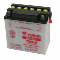 Batterie Yuasa  Yb9-B 12V 9Ah Ohne Säure-Kit
