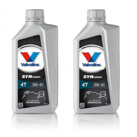 Huile 4 temps Valvoline Synpower 5W40 2 Litres