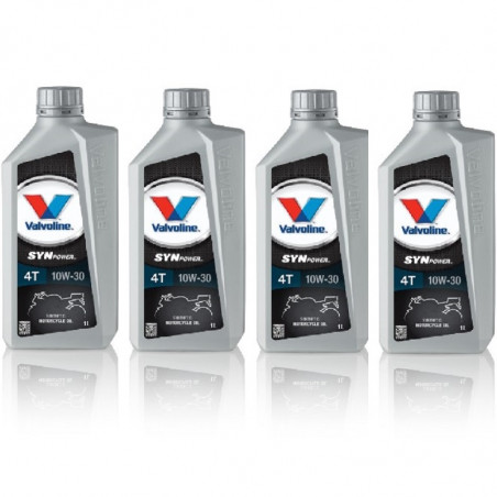 Huile 4 temps Valvoline Synpower 10W30 4 Litres