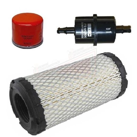 Kit filtro aria olio gasolio LDW502 PROGRESS LIGIER IXO JS50 NOVA