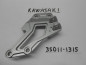 Support Repose-pieds avant droit Pedana Kawasaki GPX R F1-F3 750 87-89