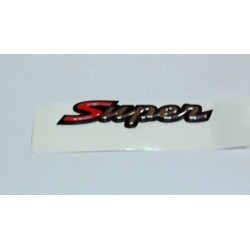 Placa de identificacion del friso original Vespa Súper